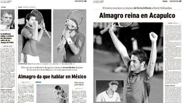 Nico Almagro reina en Acapulco