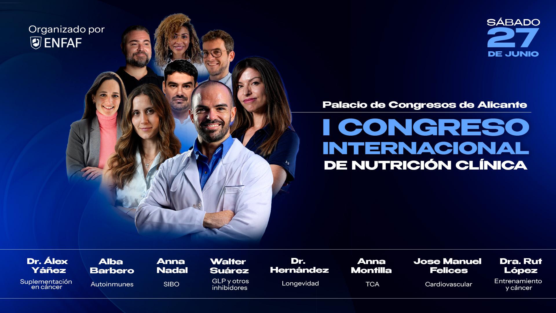 Una academia murciana reúne en Alicante a los grandes referentes de la nutrición clínica