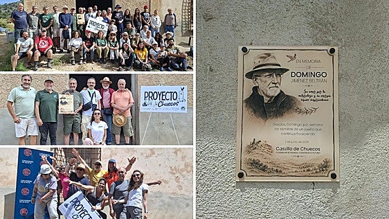Un centenar de manos se unen en Águilas para conservar la finca Castillo de Chuecos