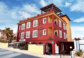 Fachada del Hotel Atrium, ubicado en Bolnuevo.