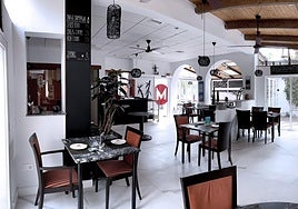 Interior del restaurante.