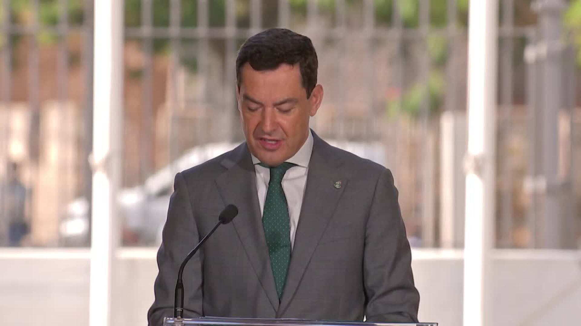 Moreno reivindica la vigencia del legado de Blas Infante: "Une ideas opuestas por Andalucía"