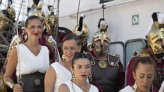 En imágenes, la Batalla Marítima y el Desembarco Romano de Carthagineses y Romanos