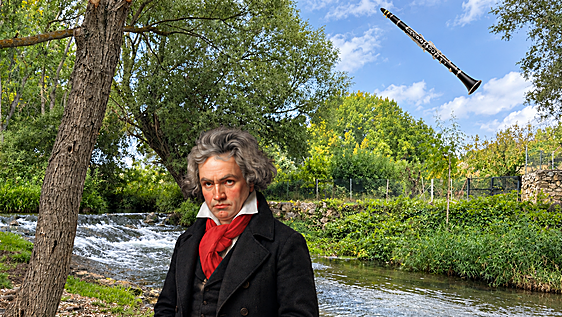 Chips de orquesta: escena junto al arroyo de la Sexta Sinfonía de Beethoven