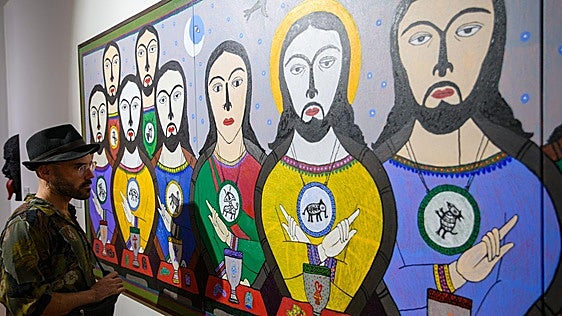 30 creadoras de India en el Museo de Mula