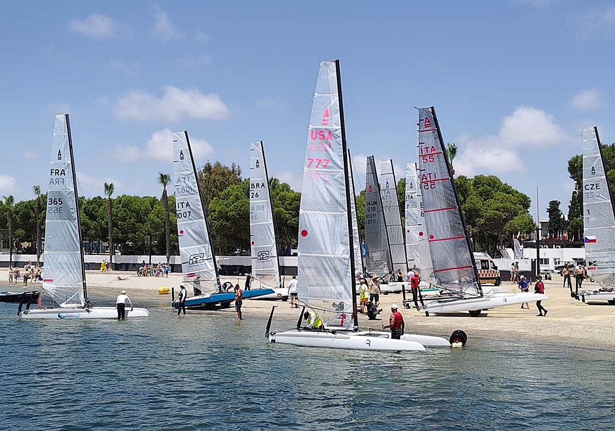 Vuelve a Los Alcázares el Campeonato Europeo de WASZP | La Verdad