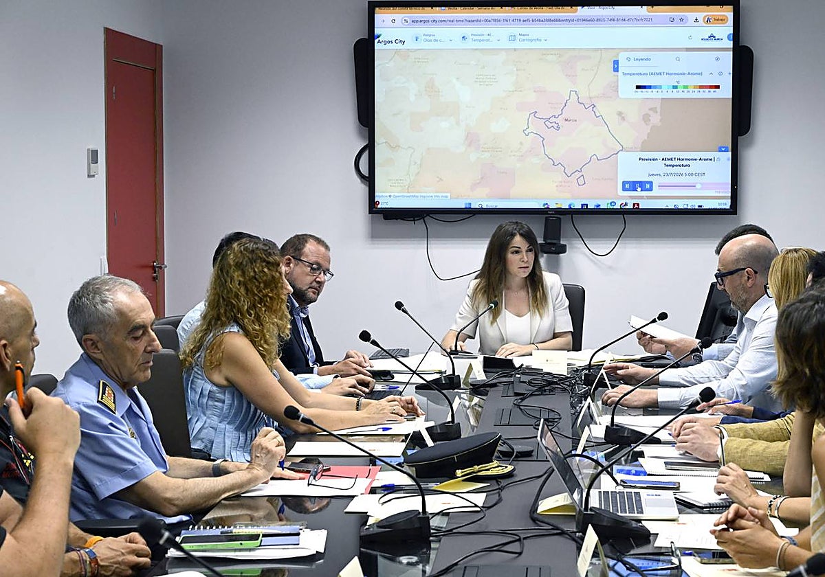 Murcia crea un comité técnico permanente para responder a emergencias y situaciones meteorológicas adversas
