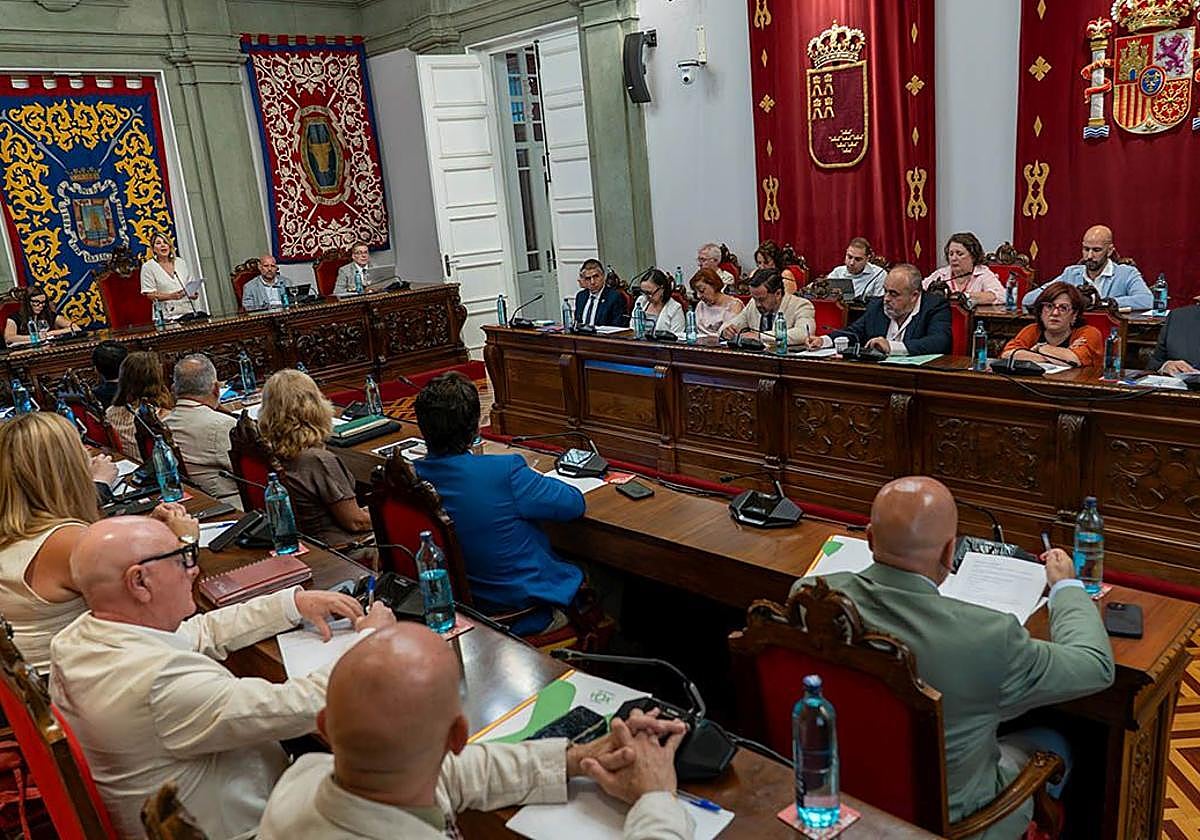 La oposición pide una recuperación «real» del estado del casco histórico de Cartagena