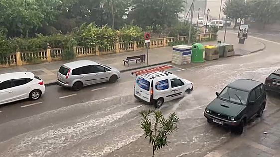 Aemet activa más avisos por tormentas en la Región de Murcia tras la tromba de agua y granizo
