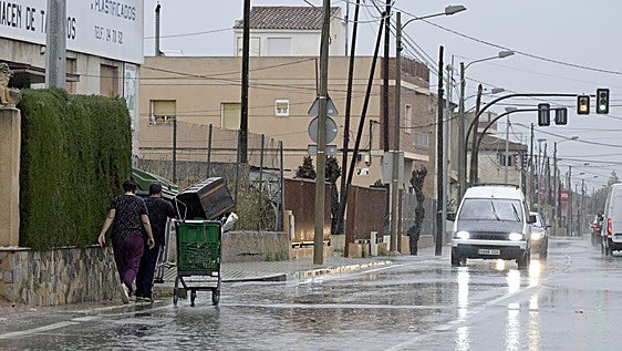 Aemet activa avisos naranjas por tormentas con granizo en la Región de Murcia y prevé lluvias hasta el fin de semana