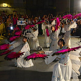 Un momento del desfile en Cieza.