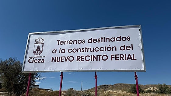 Primer paso para construir el recinto ferial de Cieza