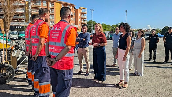 El plan de mejora de la limpieza de calles incorpora una Brigada de Acción Urbana en Alcantarilla