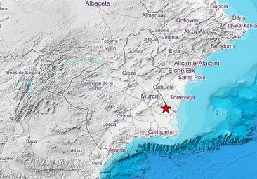 Ubicación del terremoto.