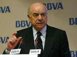 Francisco González, presidente del BBVA. /ARCHIVO