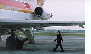 Piloto de Iberia. / Archivo
