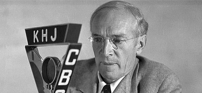 El escritor Upton Sinclair. / Archivo