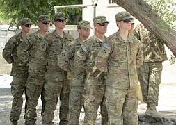 Soldados americanos uniformados. / Archivo