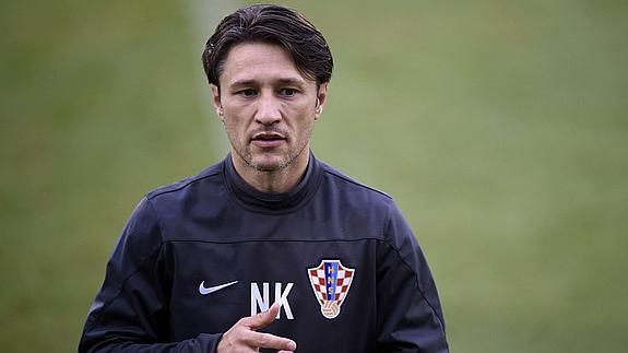 Kovac, seleccionador de Croacia. 