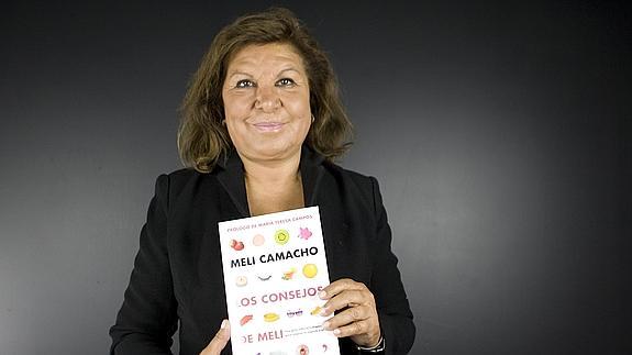 Meli Camacho presenta su nuevo libro. 