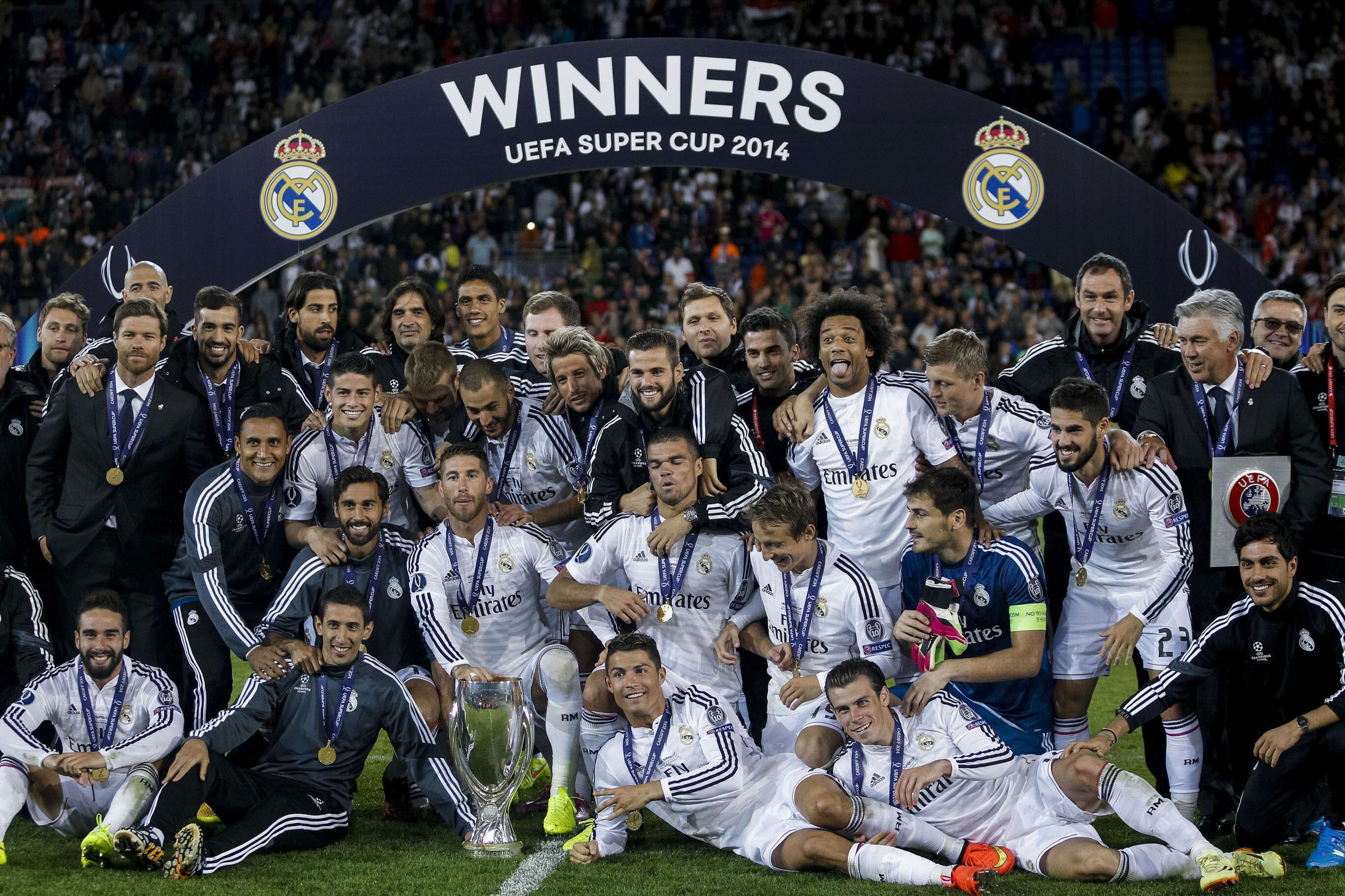 El Real Madrid, supercampeón de Europa y de la tele