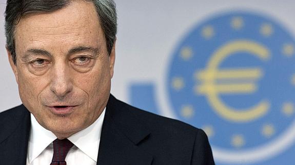 El presidente del Banco Central Europeo (BCE), Mario Draghi 