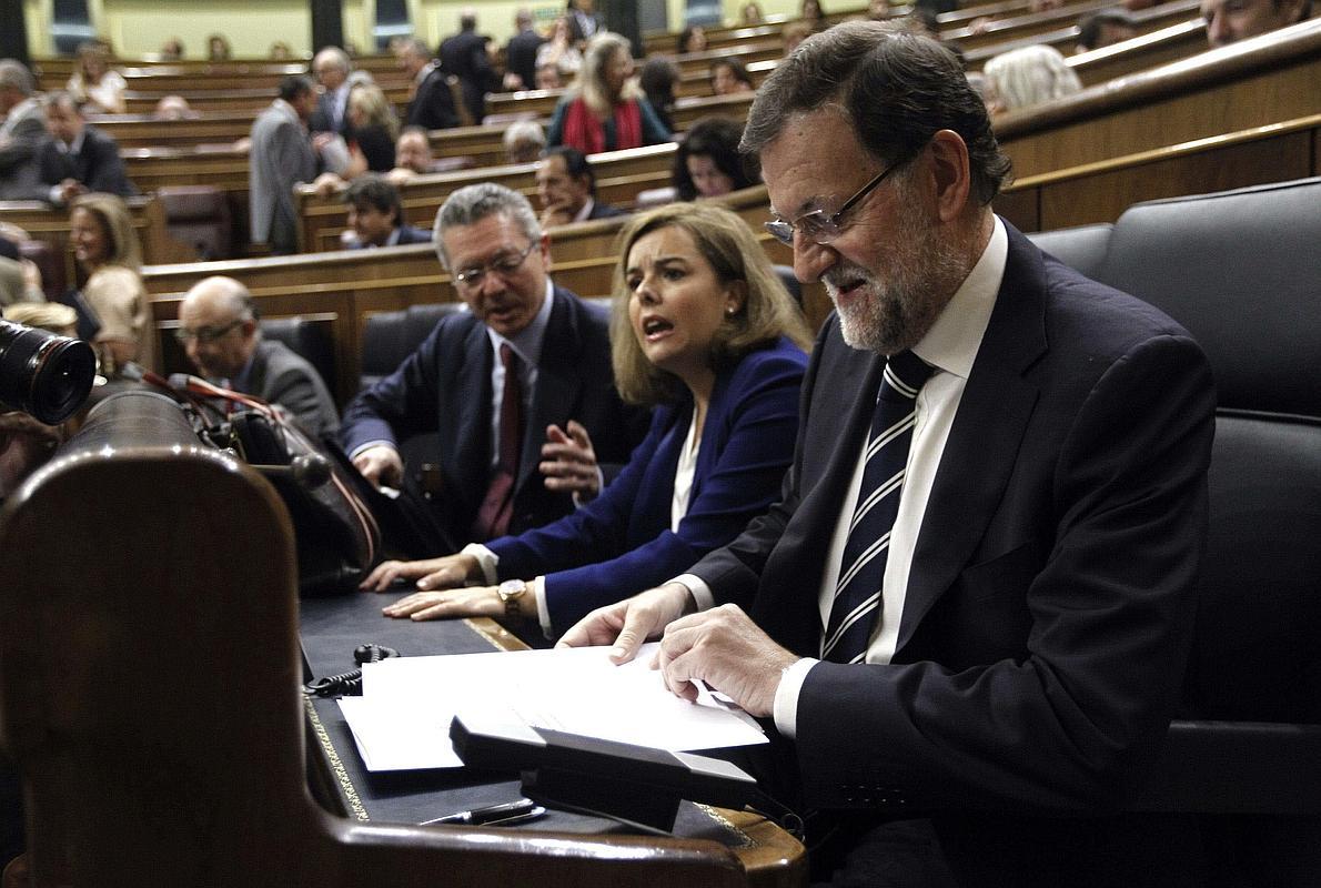 El presidente del Gobierno, Mariano Rajoy. 