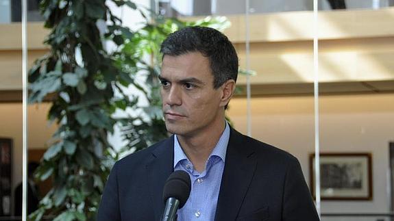El líder del PSOE, Pedro Sánchez 