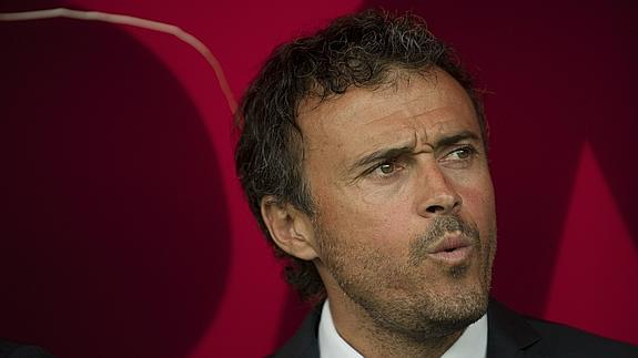 Luis Enrique, entrenador del Barcelona. 