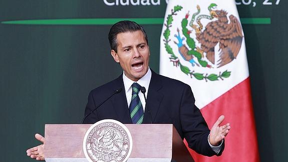 El presidente de México, Enrique Peña Nieto. 