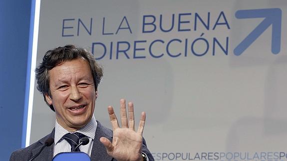 El vicesecretario de Organización del PP, Carlos Floriano. 