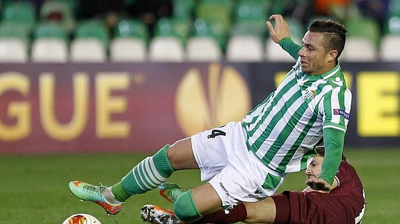 Rubén Castro, futbolista del Betis. 