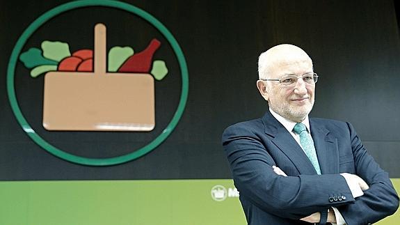 El presidente de Mercadona, Juan Roig. 