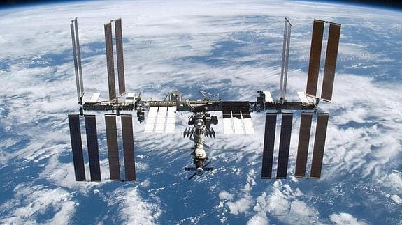 Vista de la Estación Espacial Internacional 
