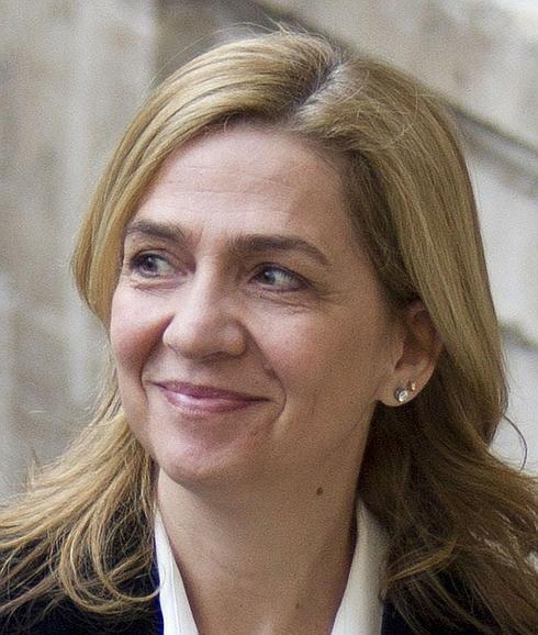 La infanta Cristina. 