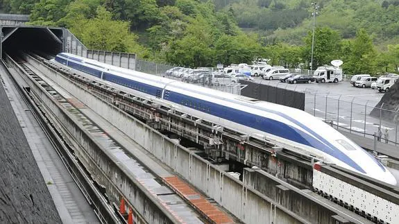 El tren bala japonés. 