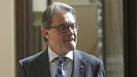 El presidente de la Generalitat, Artur Mas. 