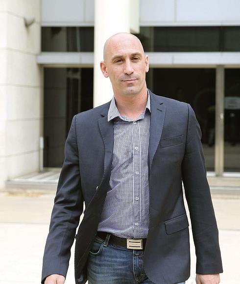 Luis Rubiales, presidente de la AFE. 