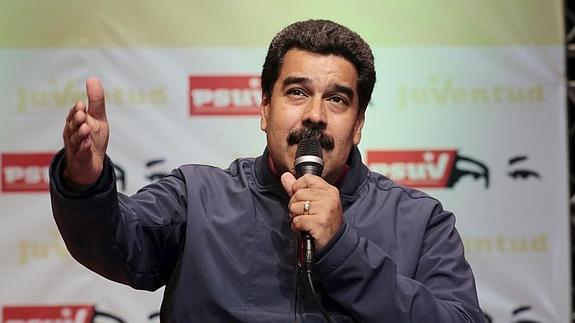 El presidente de Venezuela, Nicolás Maduro. 