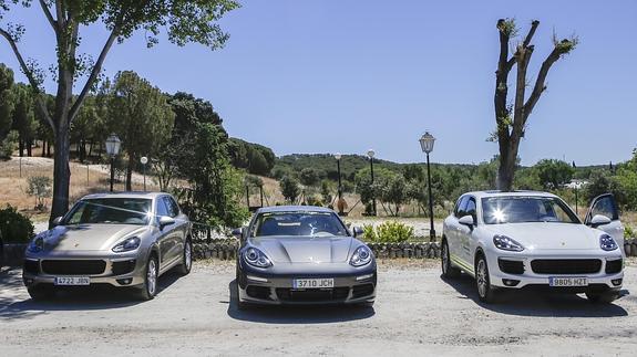 Modelos de Porsche híbridos.