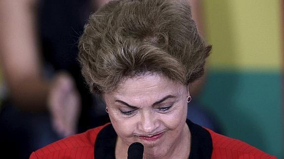 La presidenta brasileña, Dilma Rousseff.