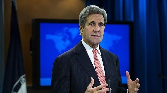 El secretario de Estado estadounidense John Kerry.