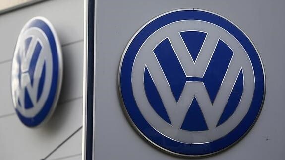 Logotipo de Volkswagen. 