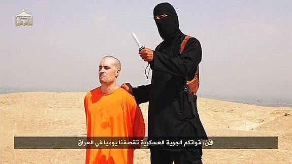 'John el Yihadista', en el vídeo que muestra la decapitación del estadounidense James Foley. 