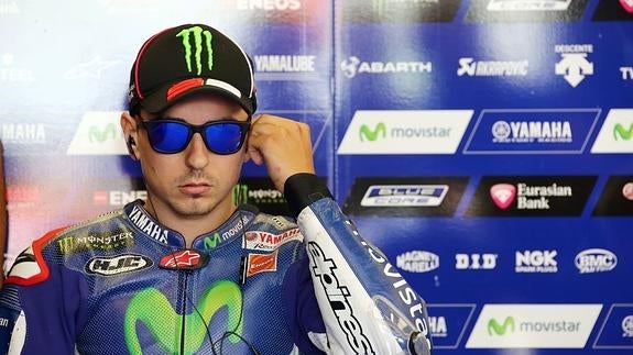 Jorge Lorenzo, durante el pasado Mundial del MotoGP. 