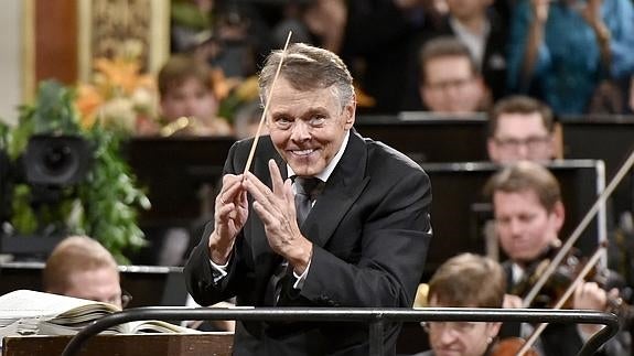 Mariss Jansons dirige el Concierto de Año Nuevo. 