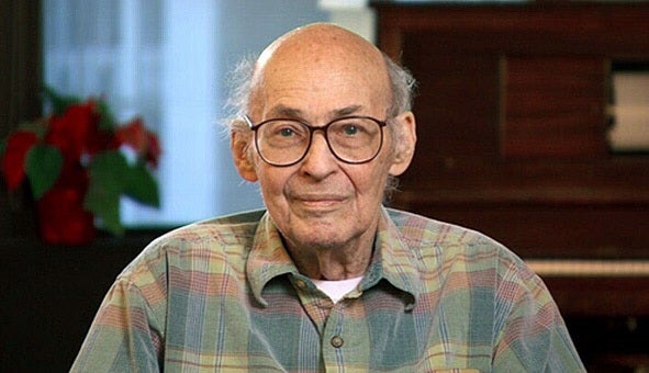 Marvin Minsky, uno de los investigadores con más nombre del MIT.