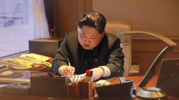 El líder norcoreano, Kim Jong-un. 