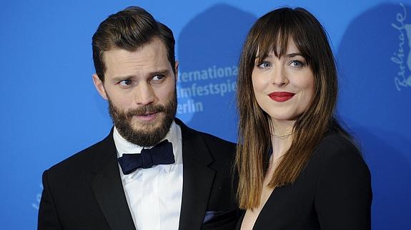 Jamie Dornan y Dakota Johnson, peor actor y actriz en los Razzie.