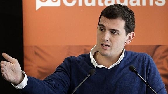 El líder de Ciudadanos, Albert Rivera.